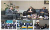 بازدید مجری طرح توسعه زنبورداری کشور از ایستگاه پرورش و اصلاح نژاد ملکه زنبورعسل استان اردبیل